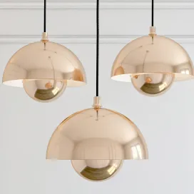 Hanging lamp flower pot